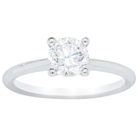 18ct White Gold 1.00ct Diamond Melba Ring