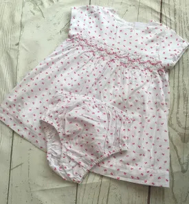 3-6 Months Designer Dress & Knickers