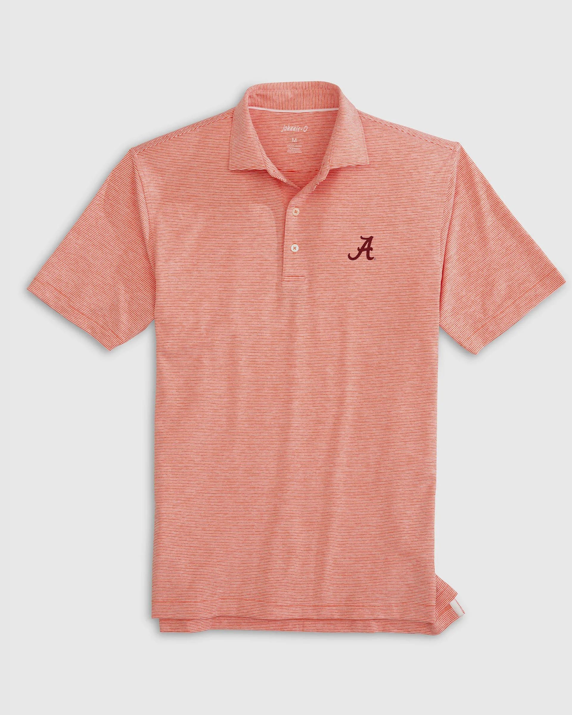 Alabama Lyndonn Striped Jersey Performance Polo