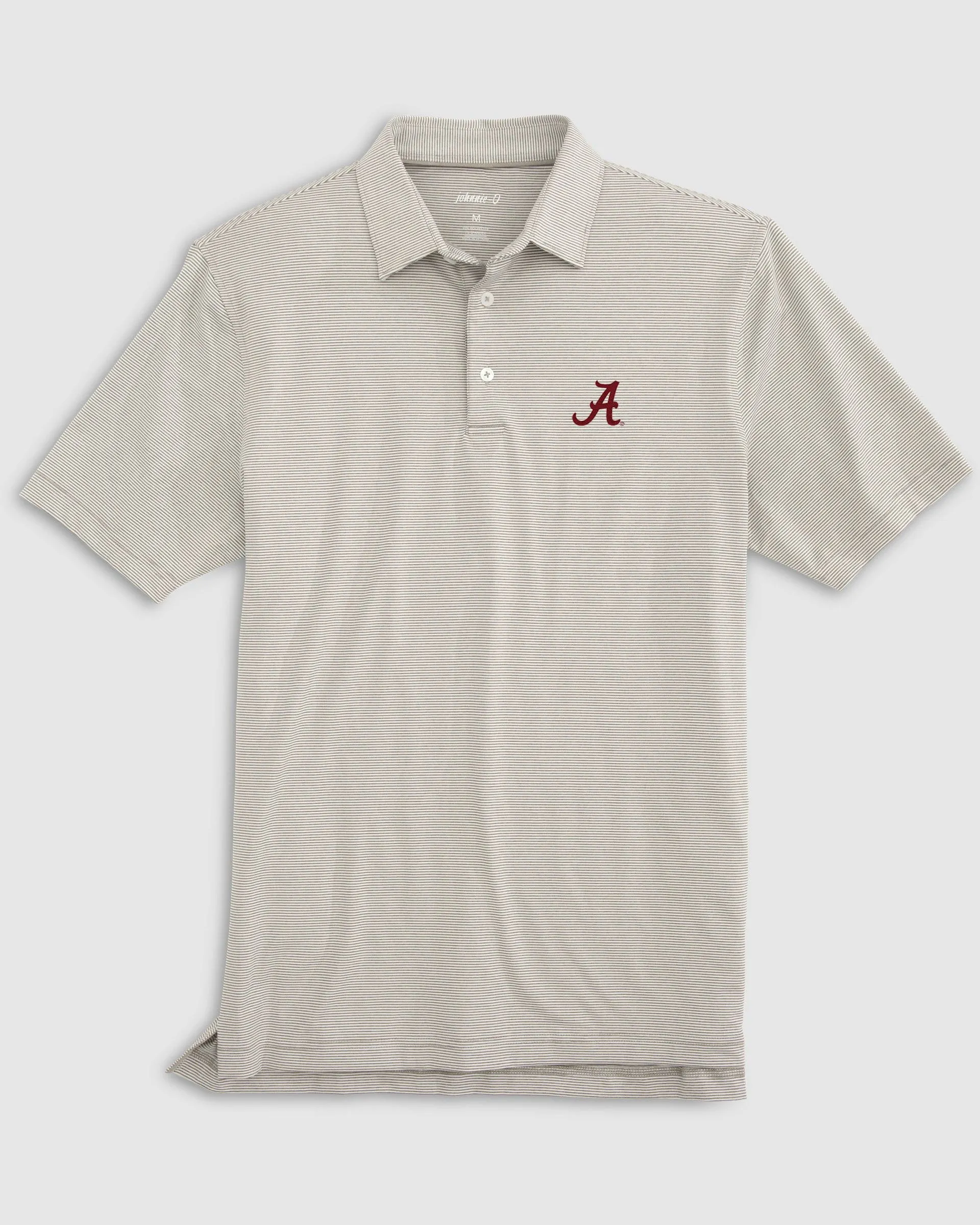 Alabama Lyndonn Striped Jersey Performance Polo