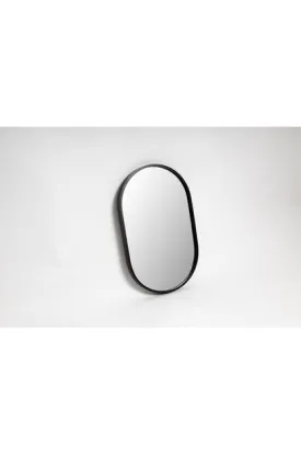 Alexis Matte Black Wall Mirror