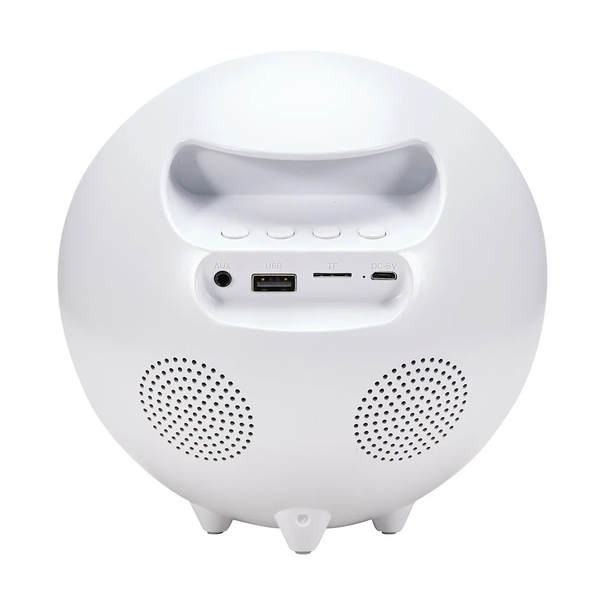 Anko White Clock Radio with White Noise & LED Colour