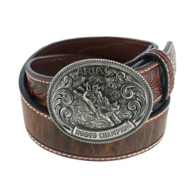 Ariat Kid's Tooled Billet Western Belt