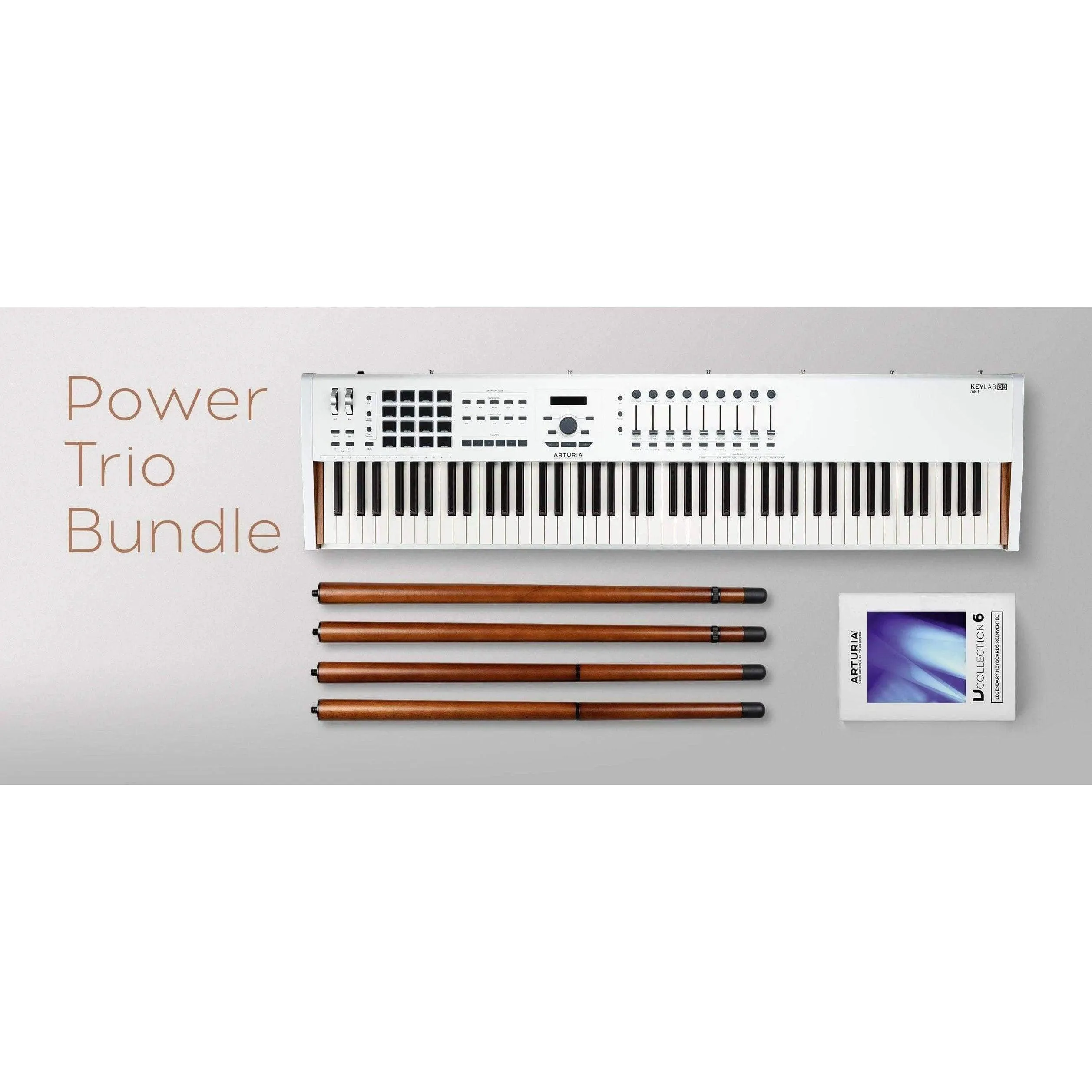 Arturia Keylab 88 MKII Power Trio Bundle