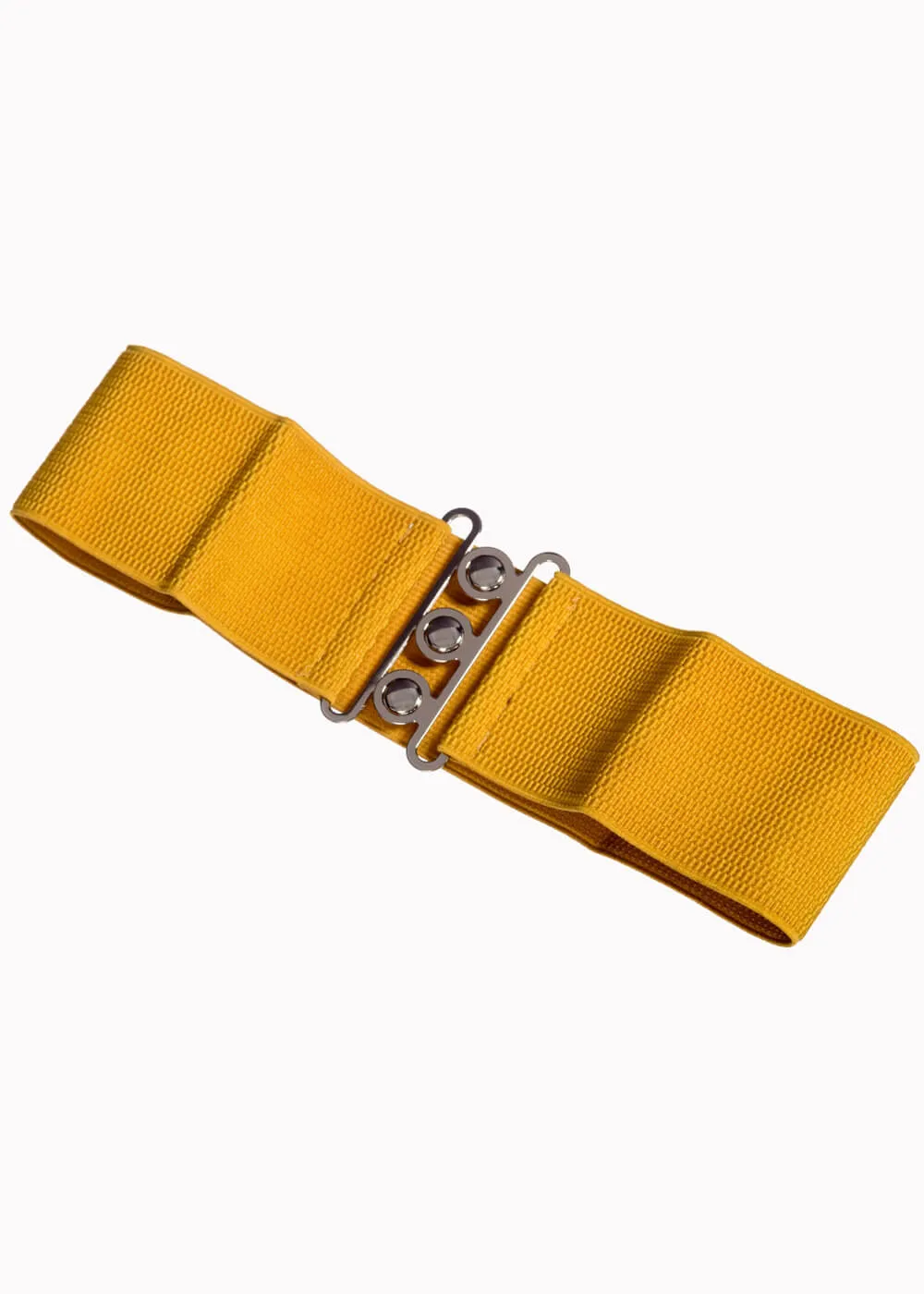 Banned Elastic 50's Belt Mustard