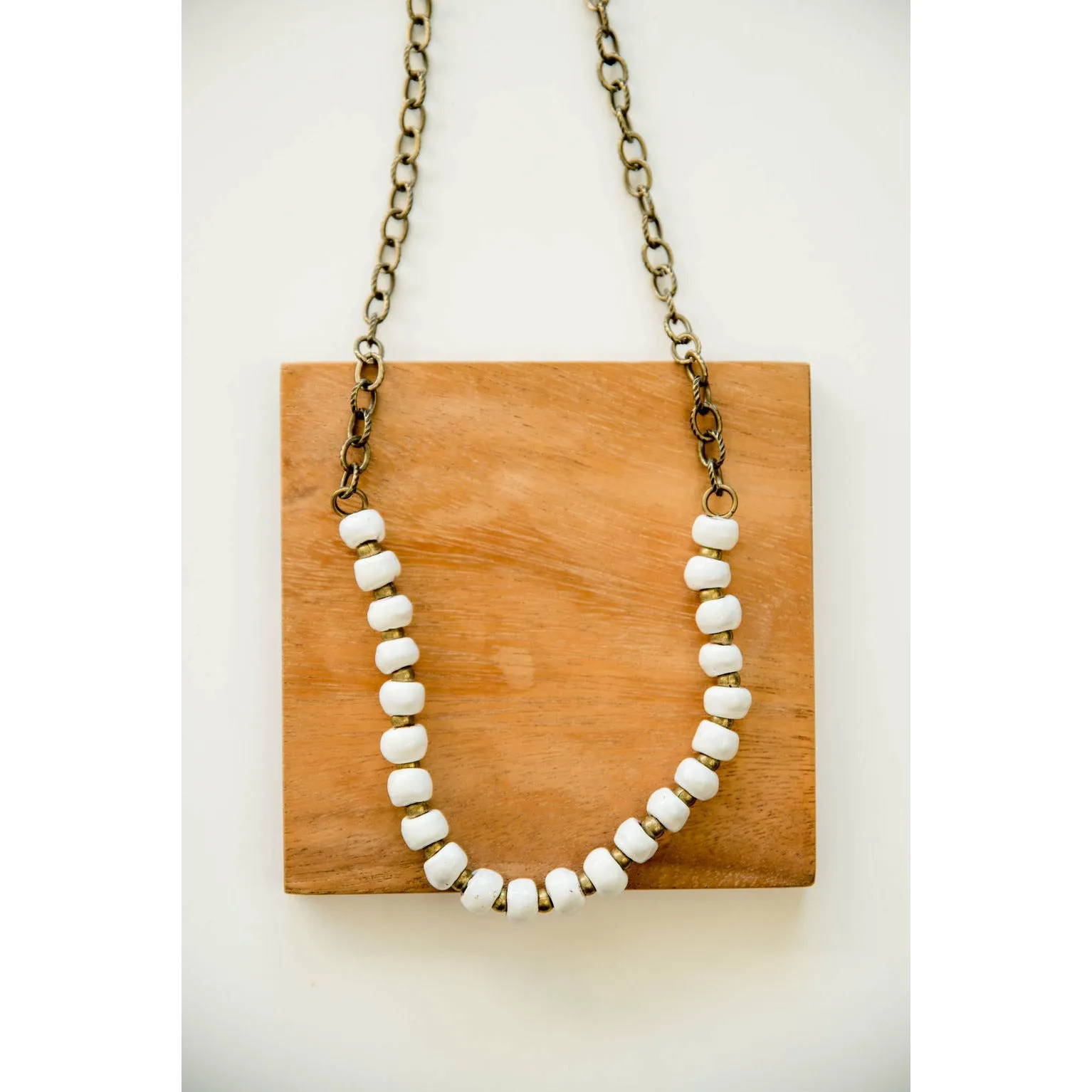 Bel Koz Single Strand Clay Necklace