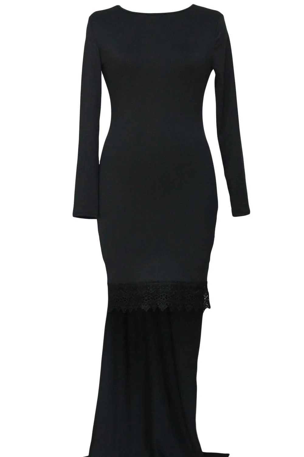 Black Assymetrical Dress