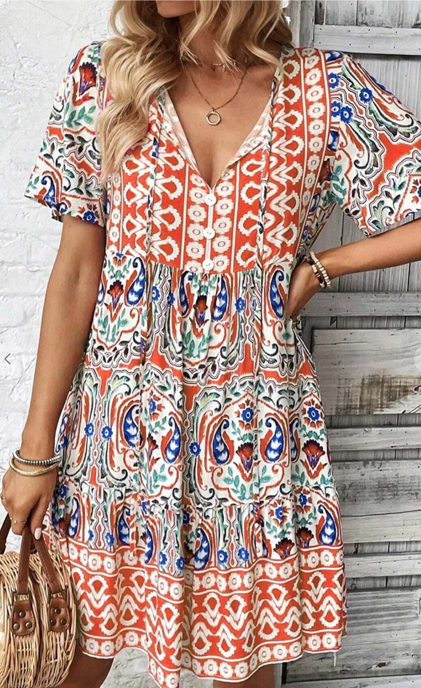 Bohemian Living Dress - 2 Colors