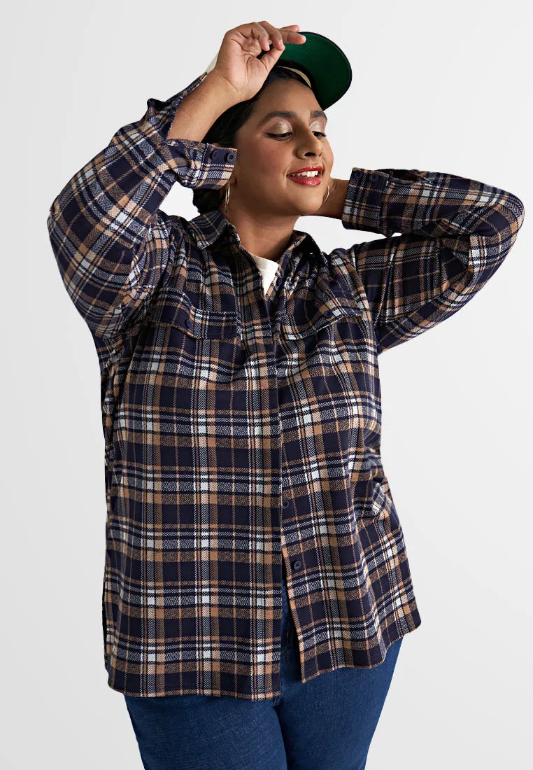 Bona Soft Cotton Checkered Shirt