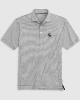 Boston College Lyndonn Striped Jersey Performance Polo