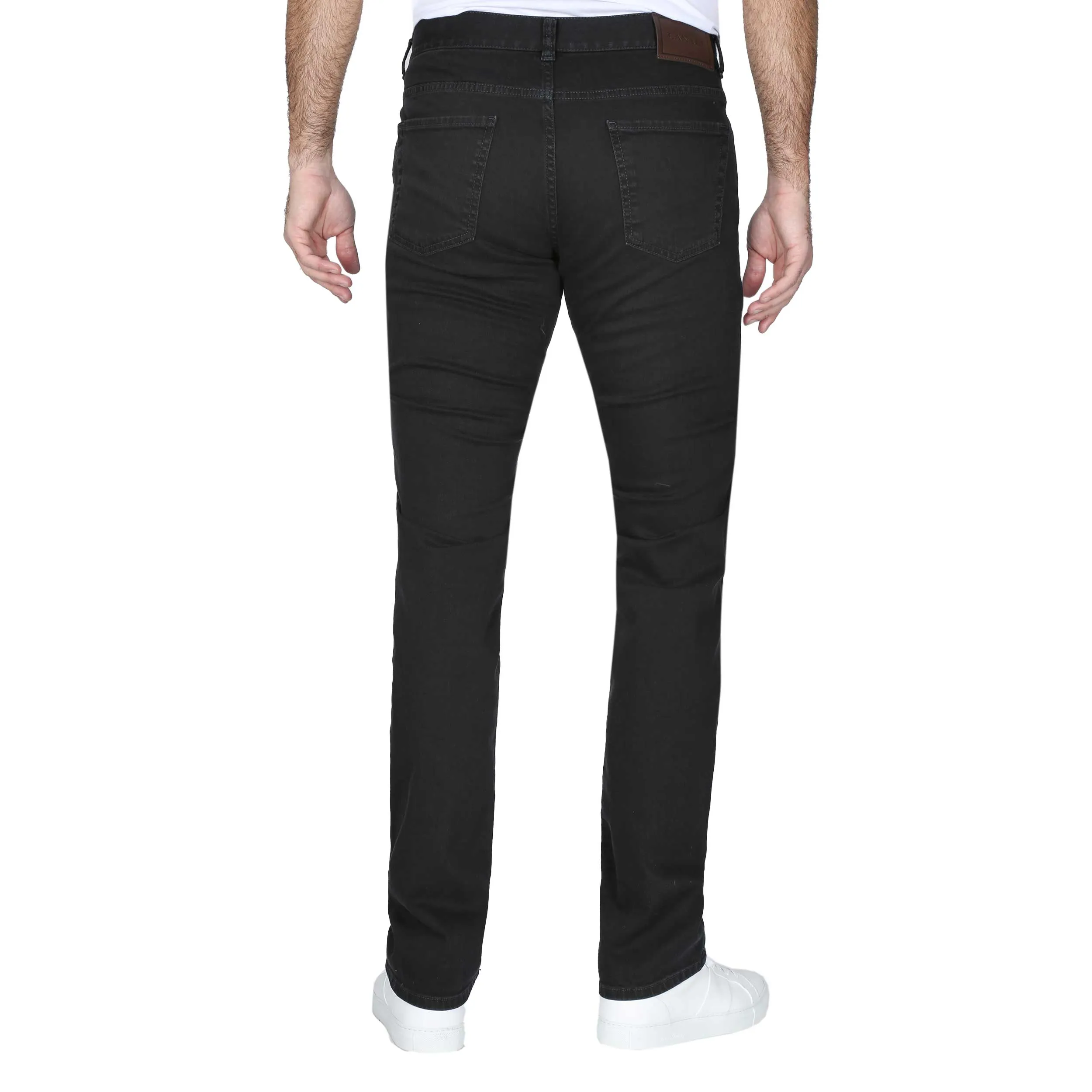 Canali Classic Jean in Black Denim