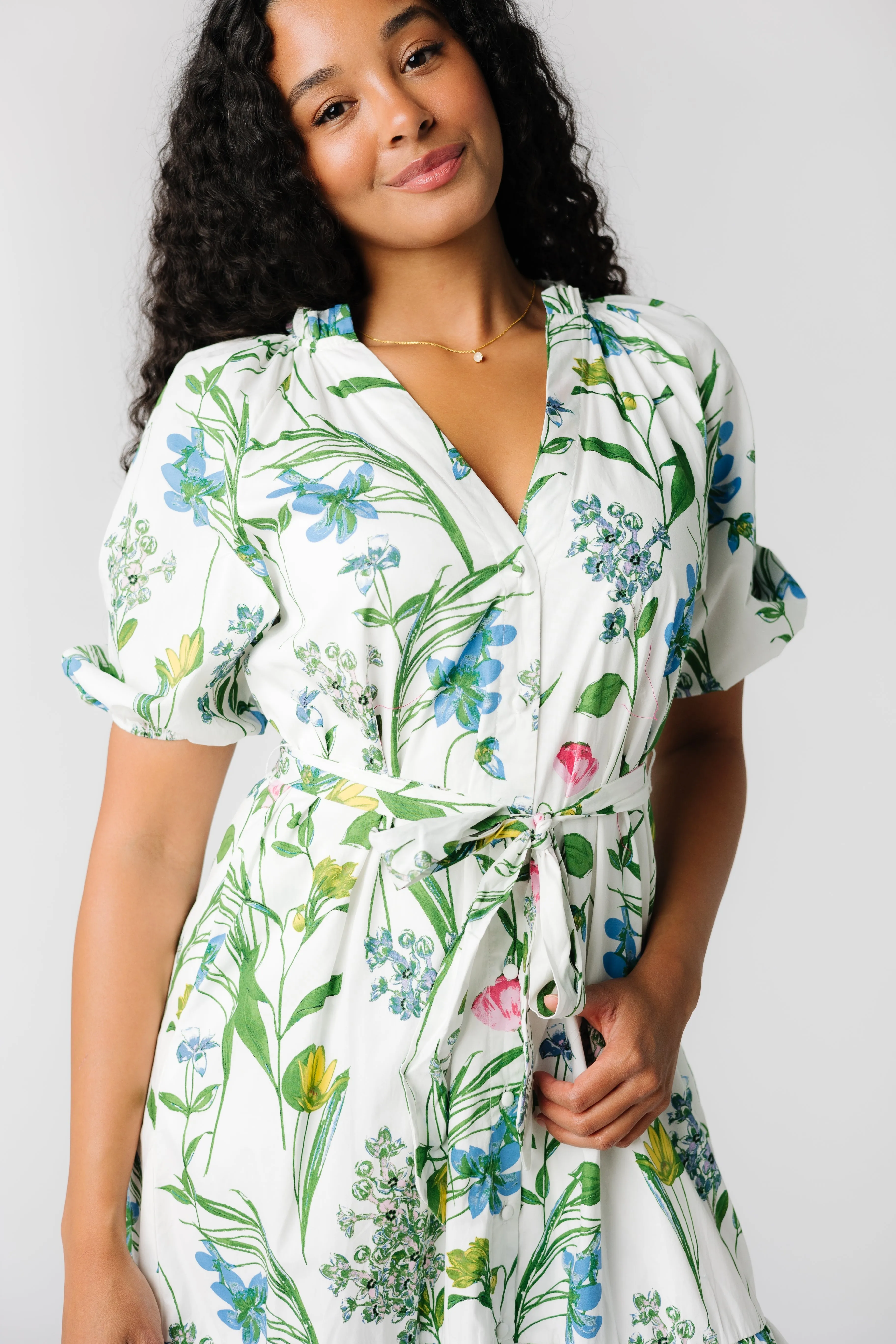 Clove Garden Midi Dress