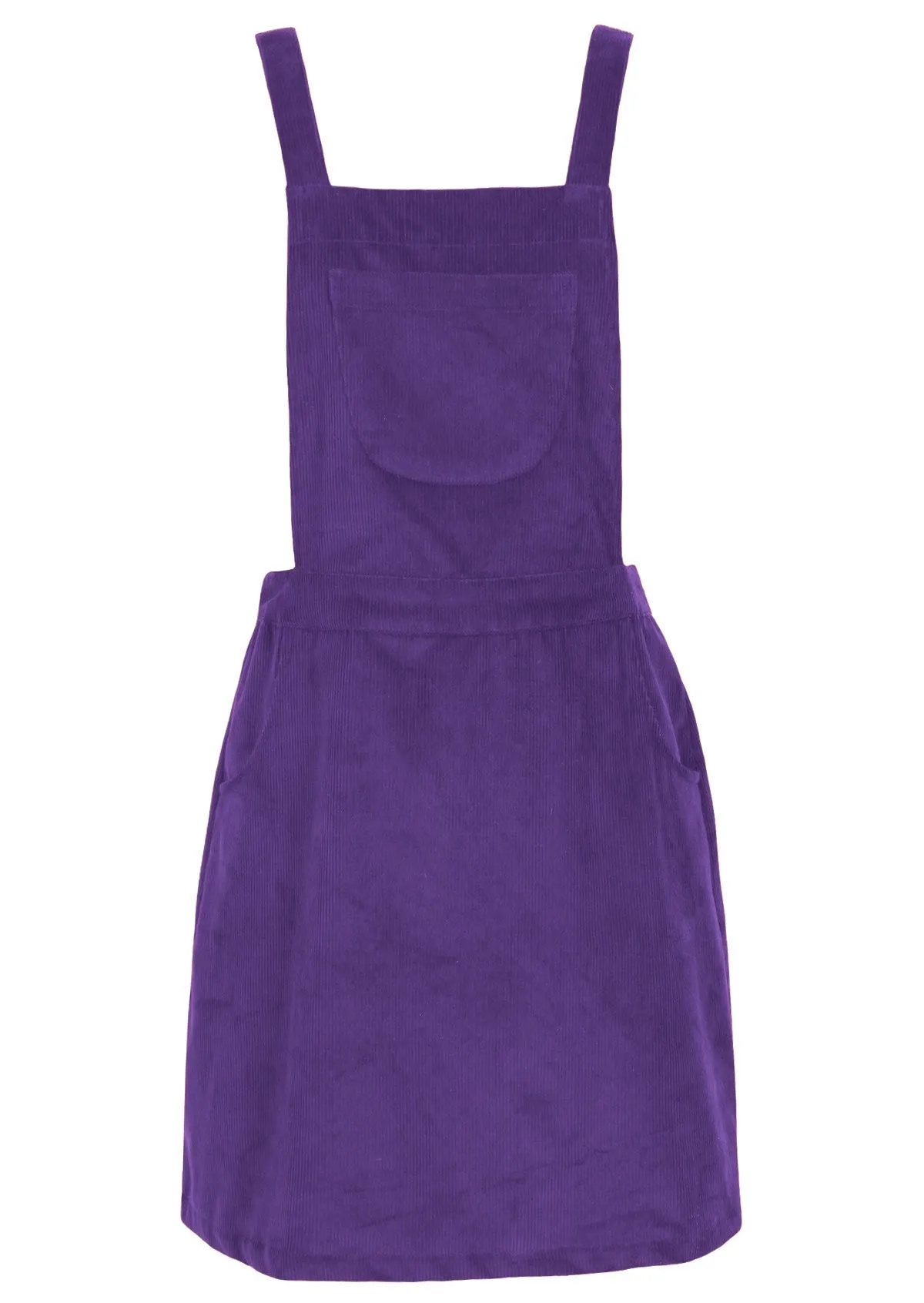 Corduroy Pinafore Parachute Purple