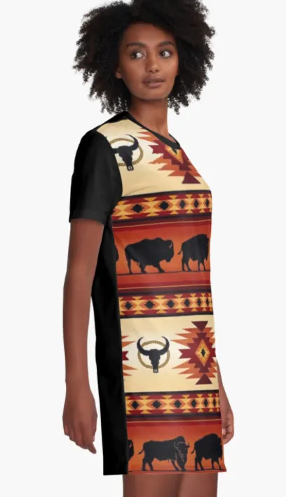 Cowgirl Kim Buffalo Canyon Tee Dress