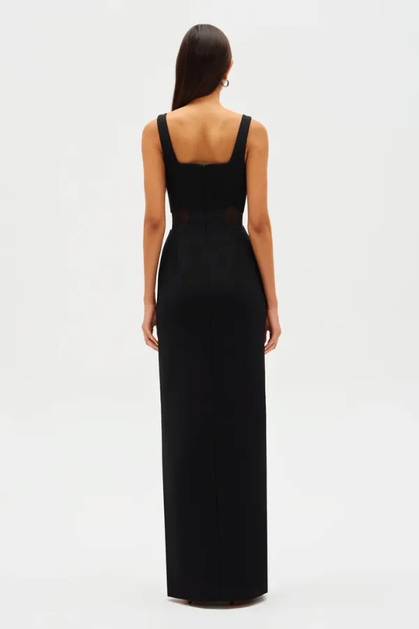 Damita Maxi Dress Black