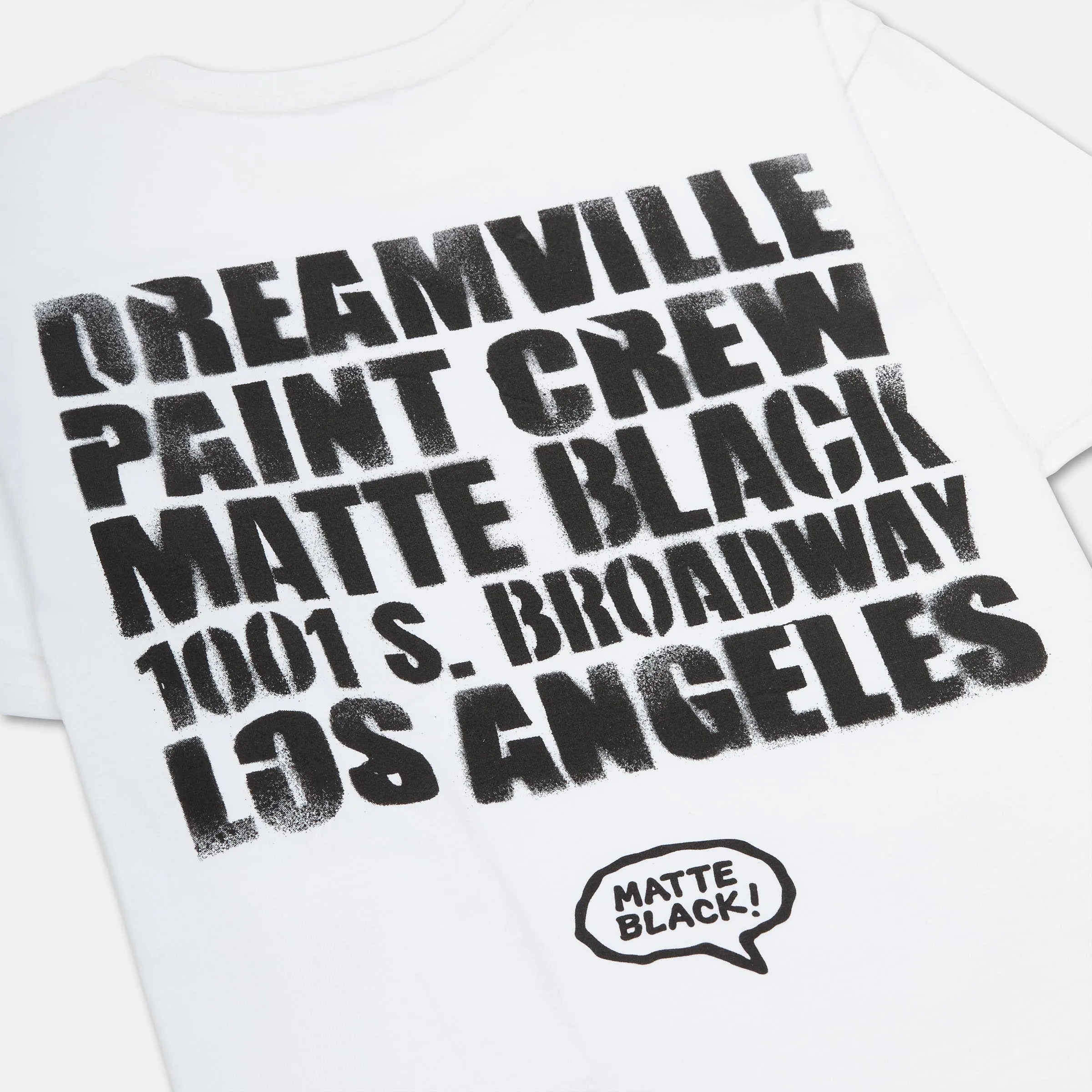 Dreamville x Matte Black T-Shirt White