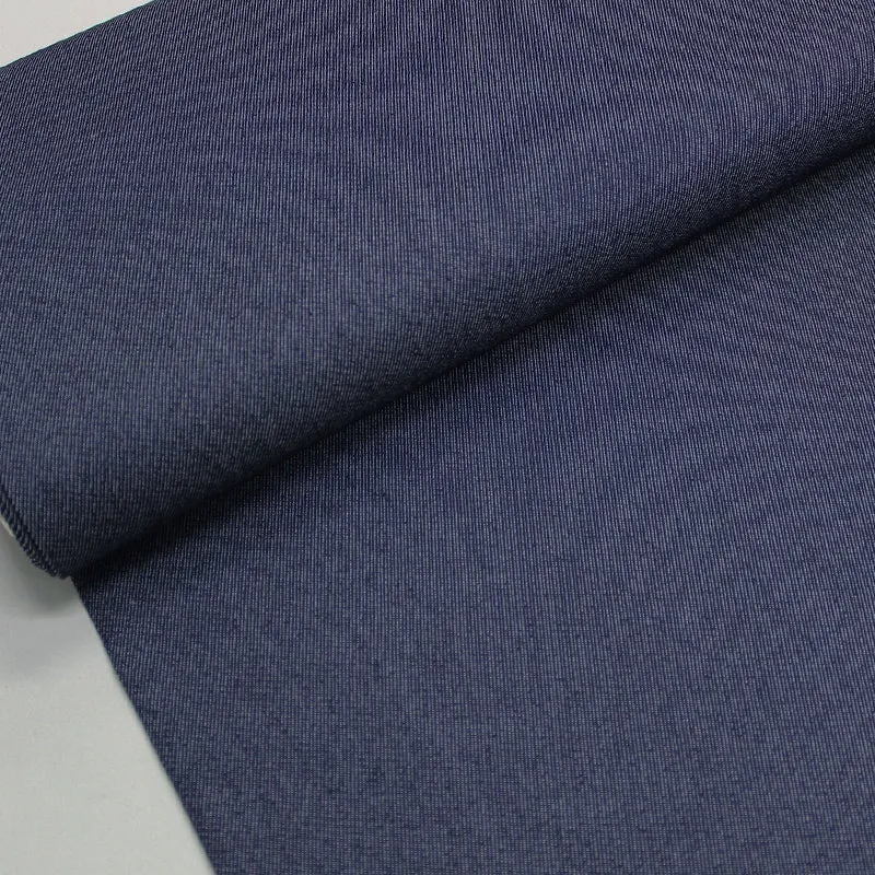 Dressmaking Coloured Stretch Denim - Indigo