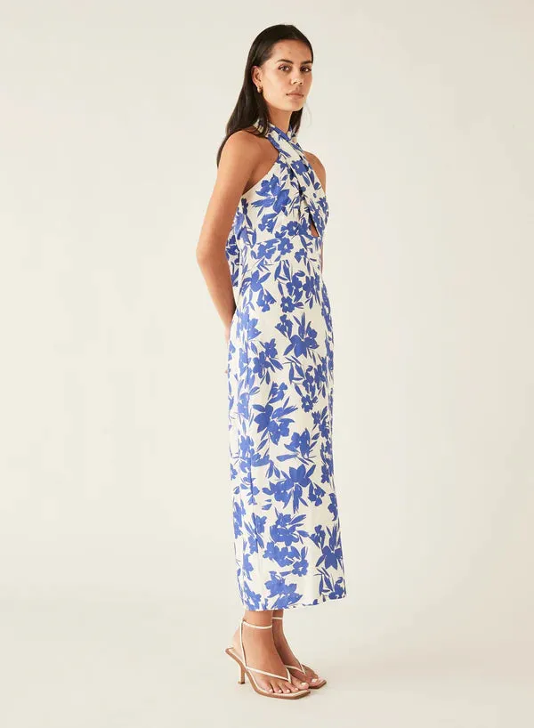 Esmaee Midi Dress - Santorini