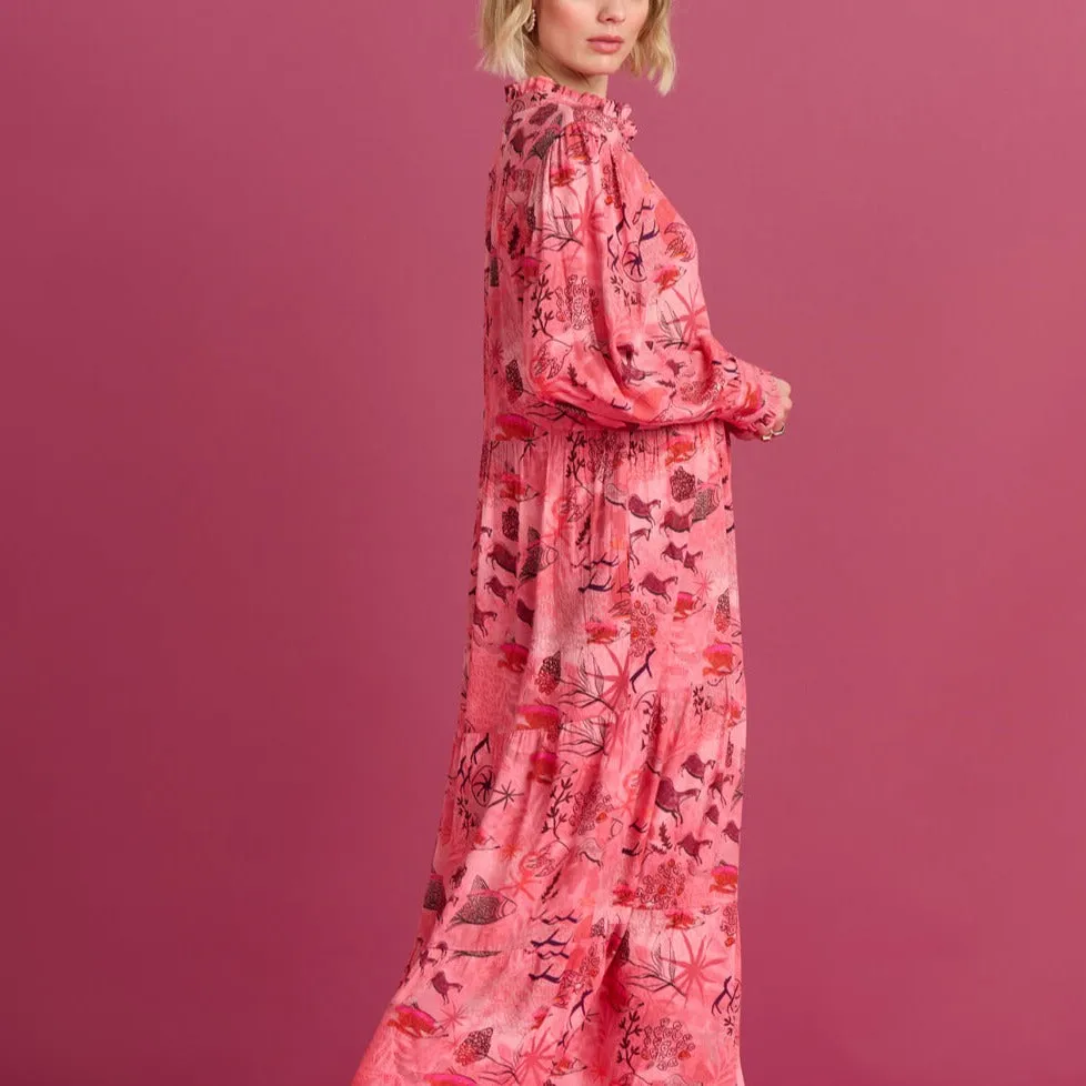 Fantastique Rose Maxi Dress