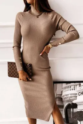 Florcoo Casual Sexy Long Modern Sleeve Mini Dress(4 Colors)