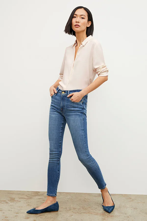 FRAME Denim Le High Skinny Jean :: Poe