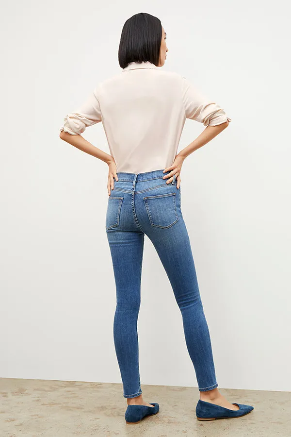 FRAME Denim Le High Skinny Jean :: Poe