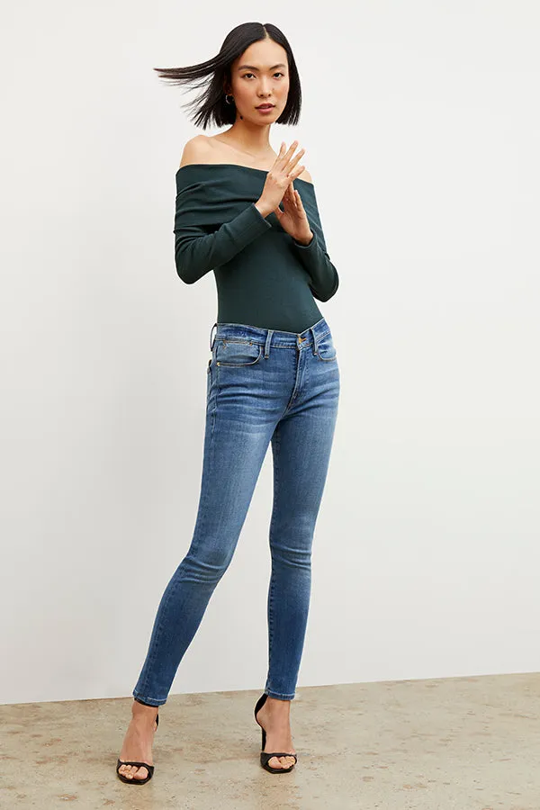 FRAME Denim Le High Skinny Jean :: Poe