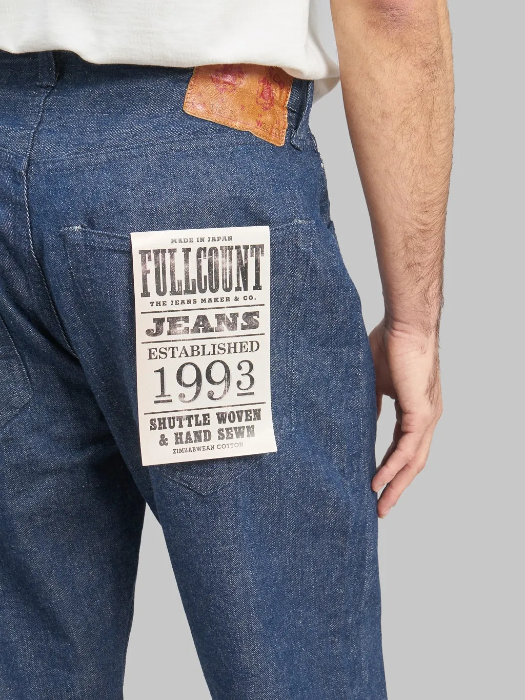 Fullcount 1121-2 13oz Duke Denim 2 Wide Straight Jeans