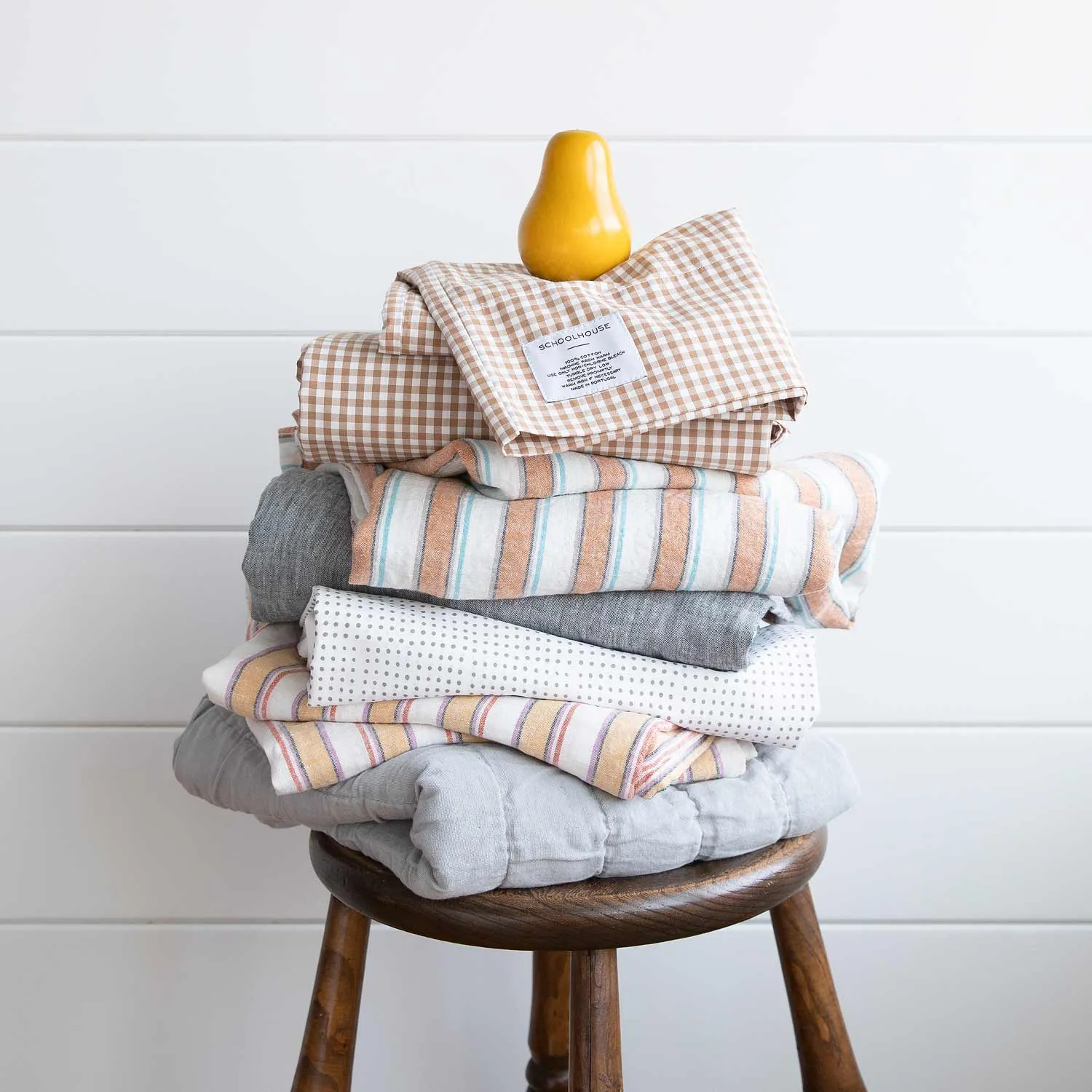 Gingham Pillow Case Set