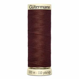 Gutermann Polyester Thread 100m #578 Reddish Brown