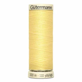 Gutermann Polyester Thread 100m #805 Butter