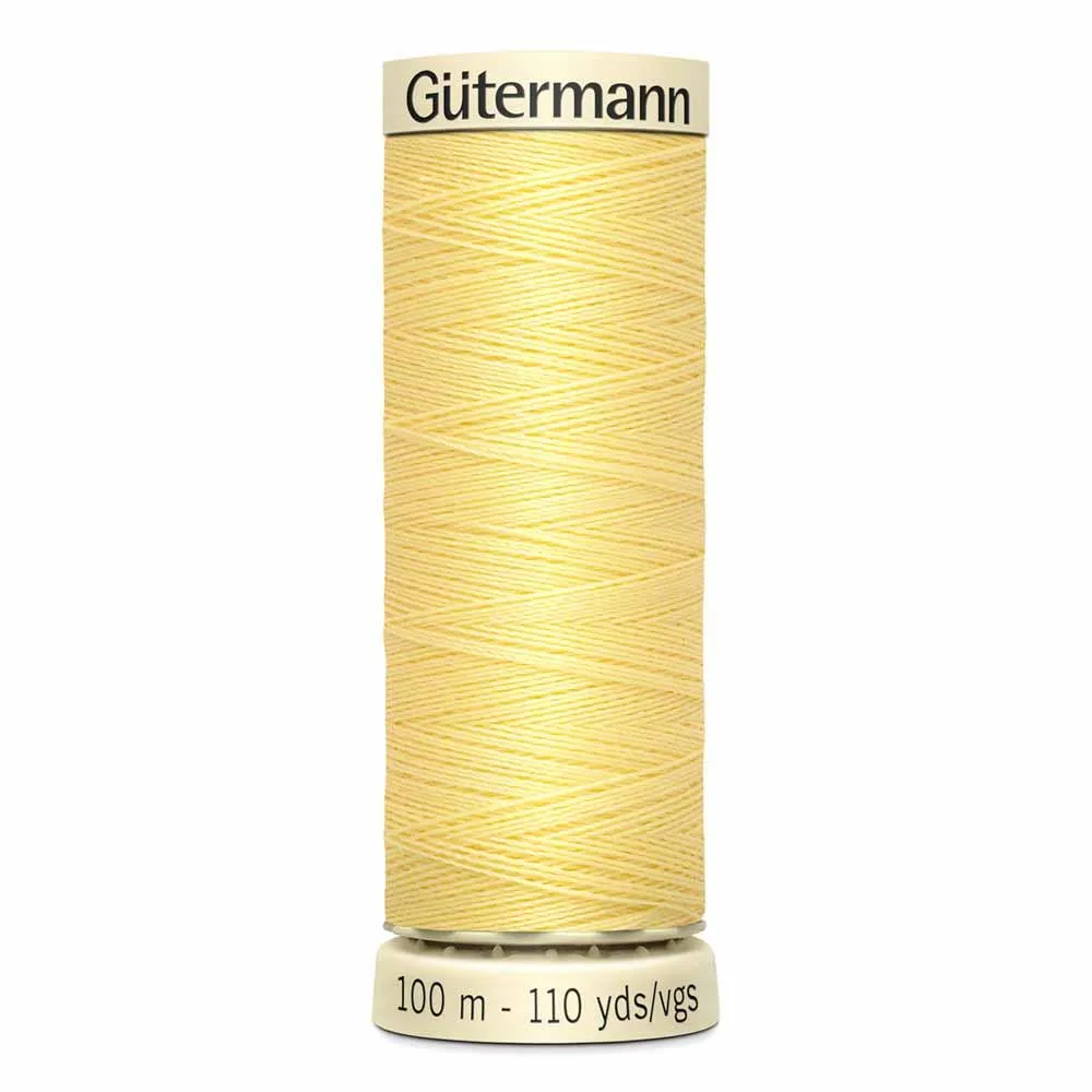 Gutermann Polyester Thread 100m #805 Butter