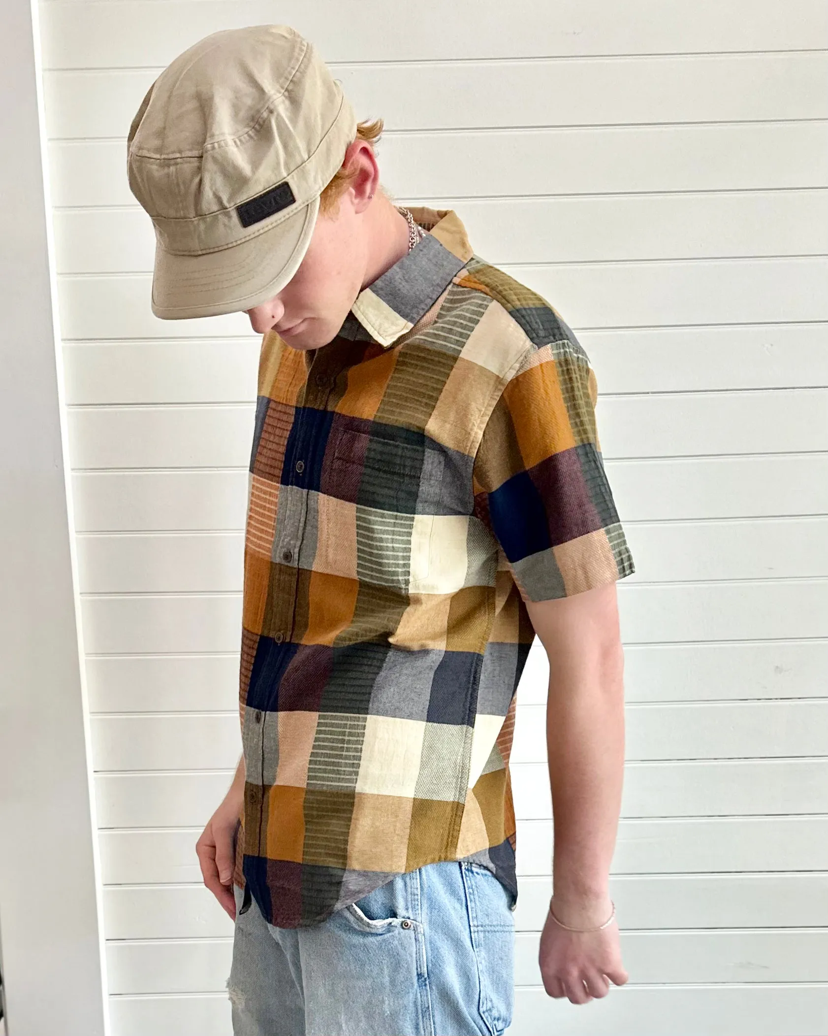 Harbor Slim Shirt- Cape Meares Plaid