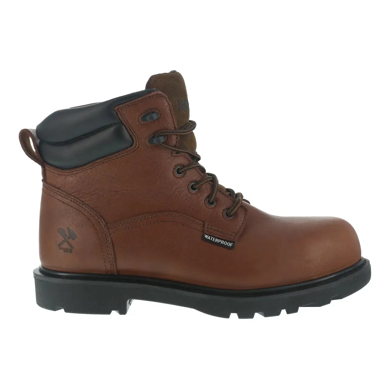 Hauler Composite Toe 6 inch Waterproof Work Boot Brown