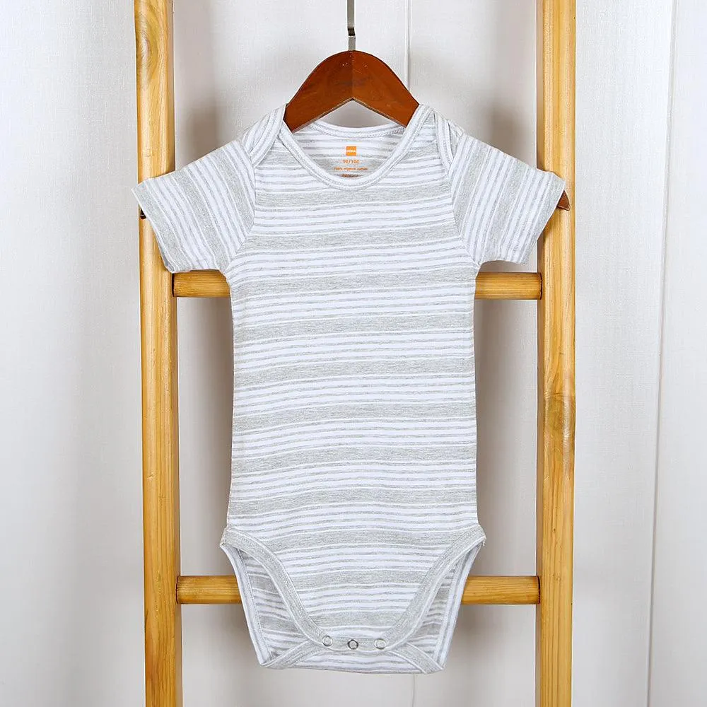 Imported Organic Striped Printed Cotton Baby Suite