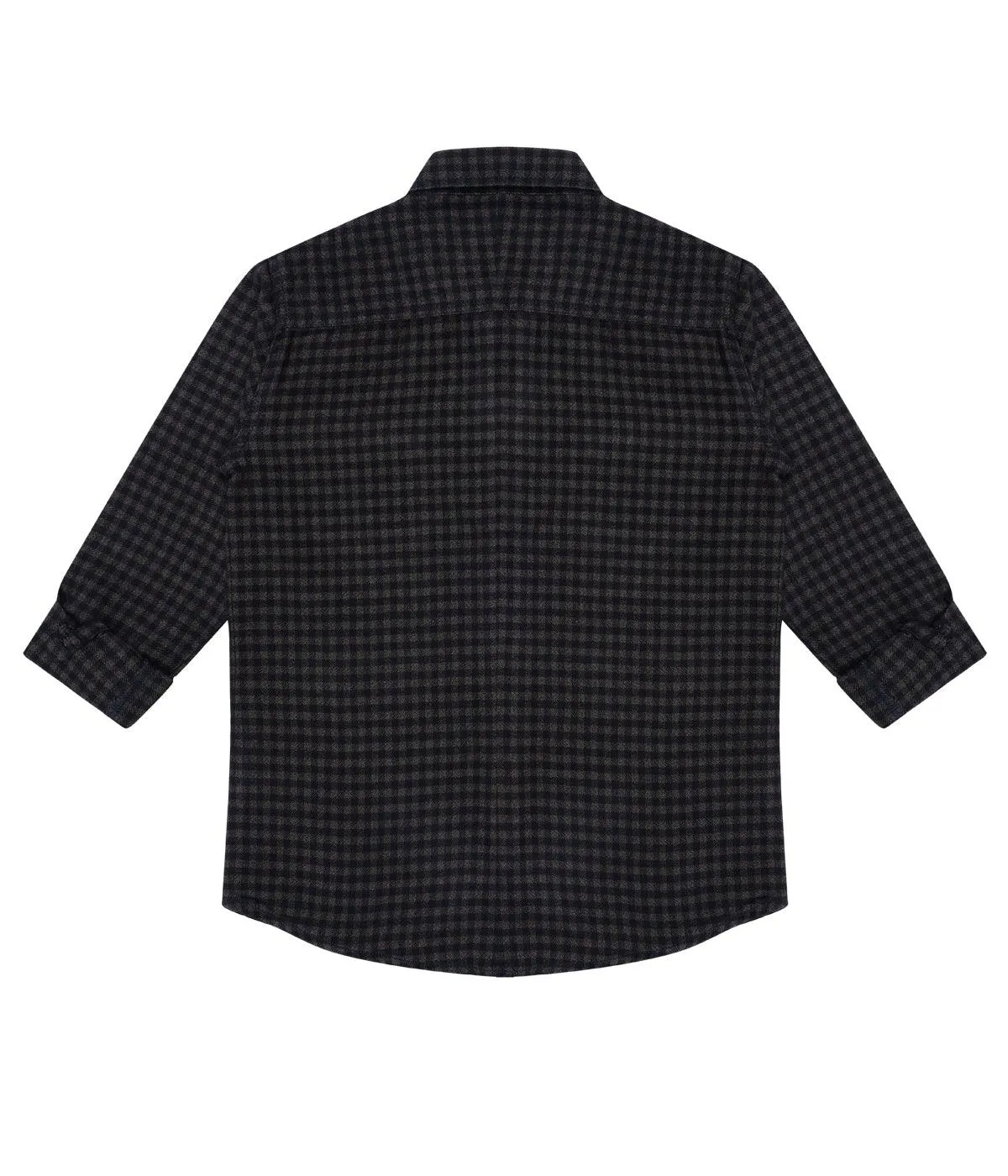 JDC Boy's Blue Checked Shirt