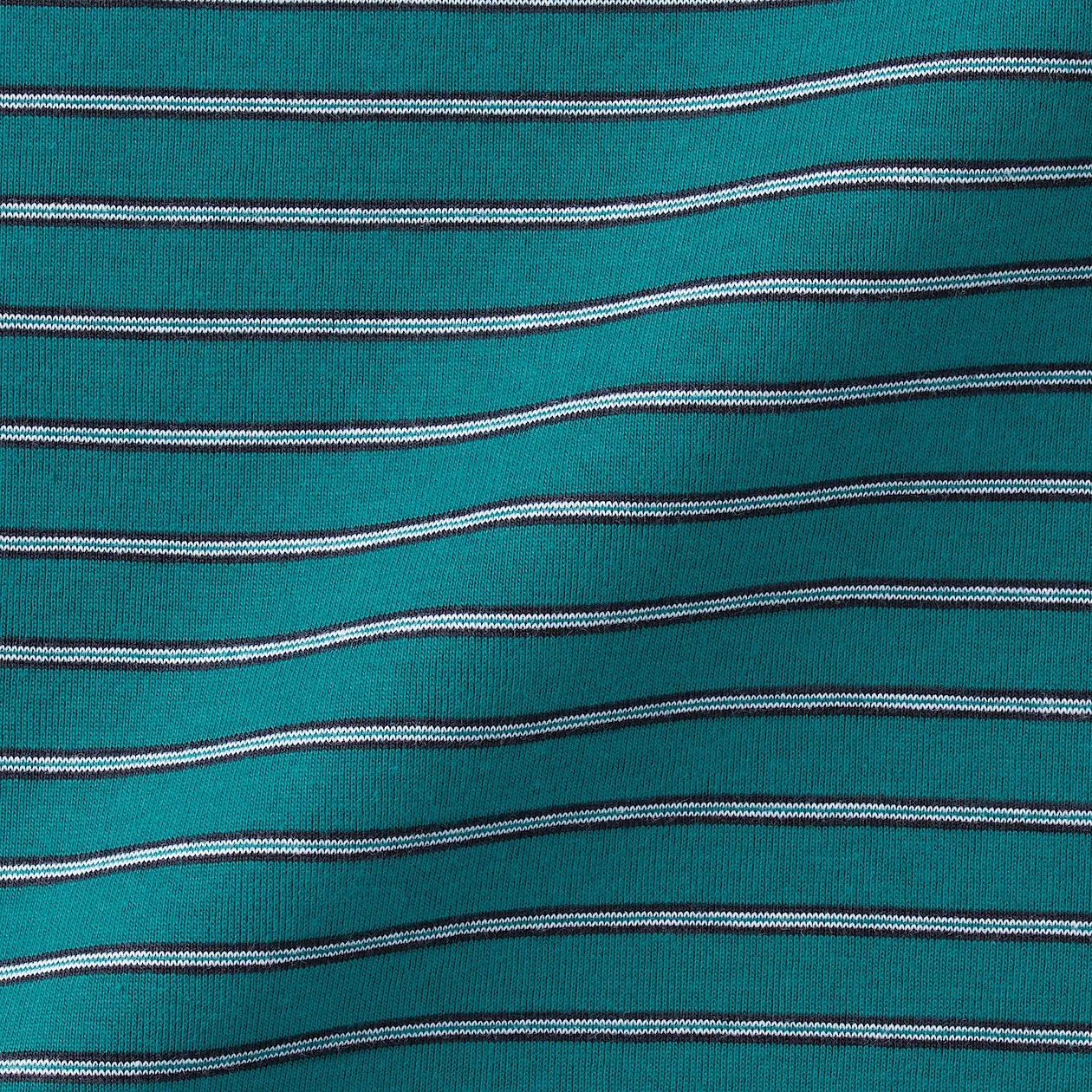 Jersey Striped Crewneck T-Shirt