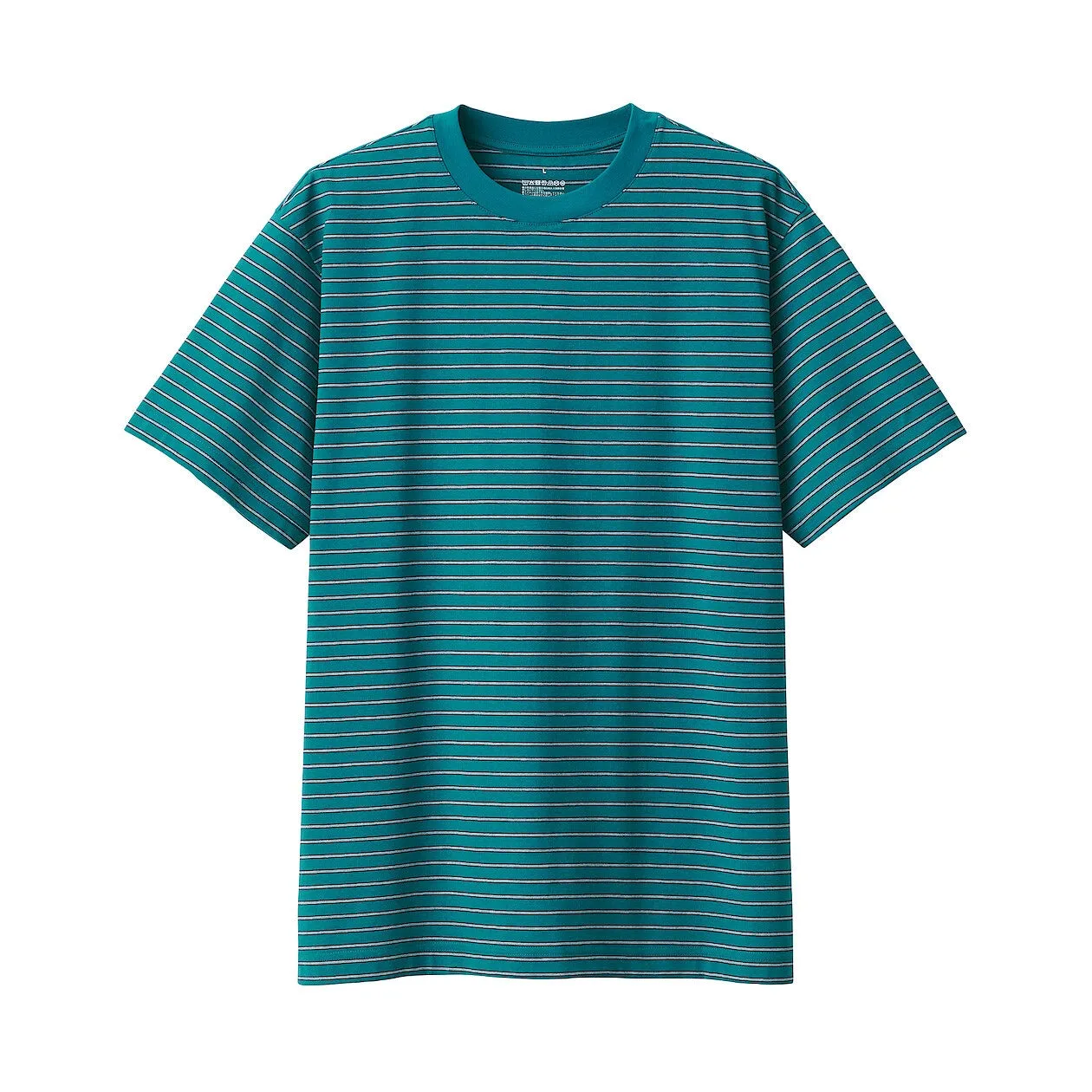 Jersey Striped Crewneck T-Shirt