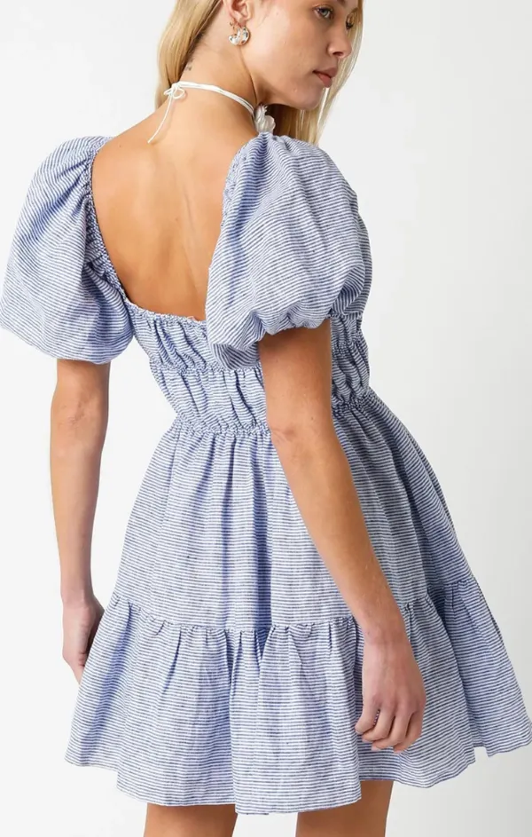 Maren Linen Mini Dress