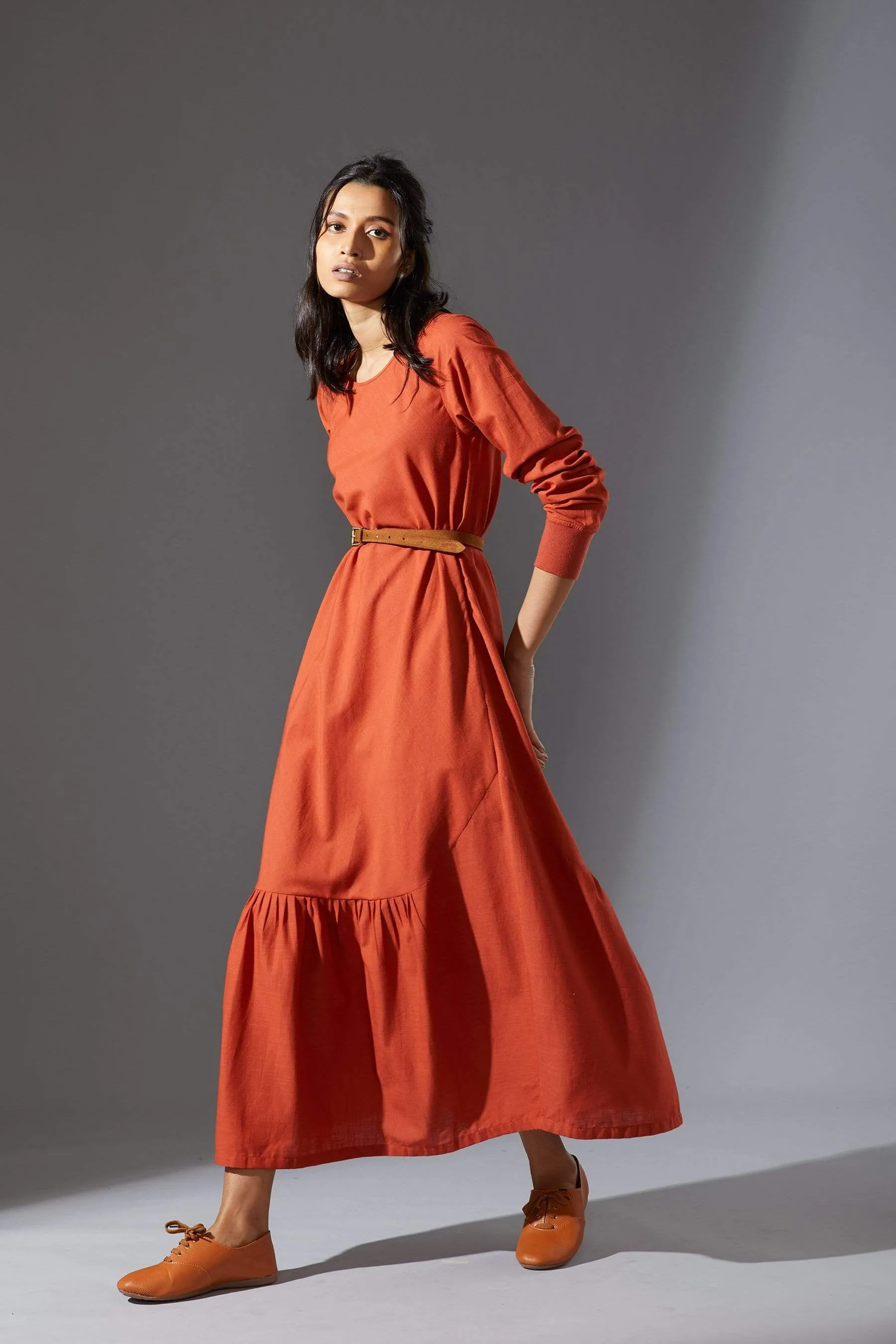 Mati New Aboli Rust Dress