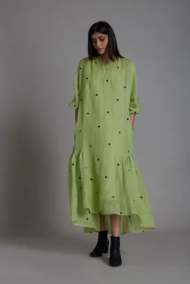 Mati Queen of Hearts Dress-Green