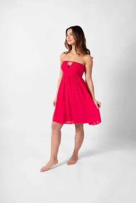 Miami Strapless Bandeau Mini Dress