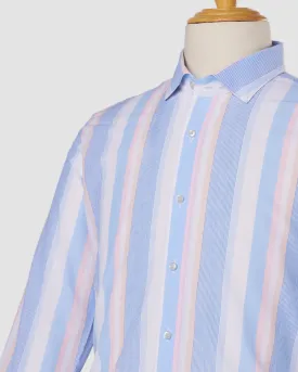 Ocean Sunset Striped Shirt