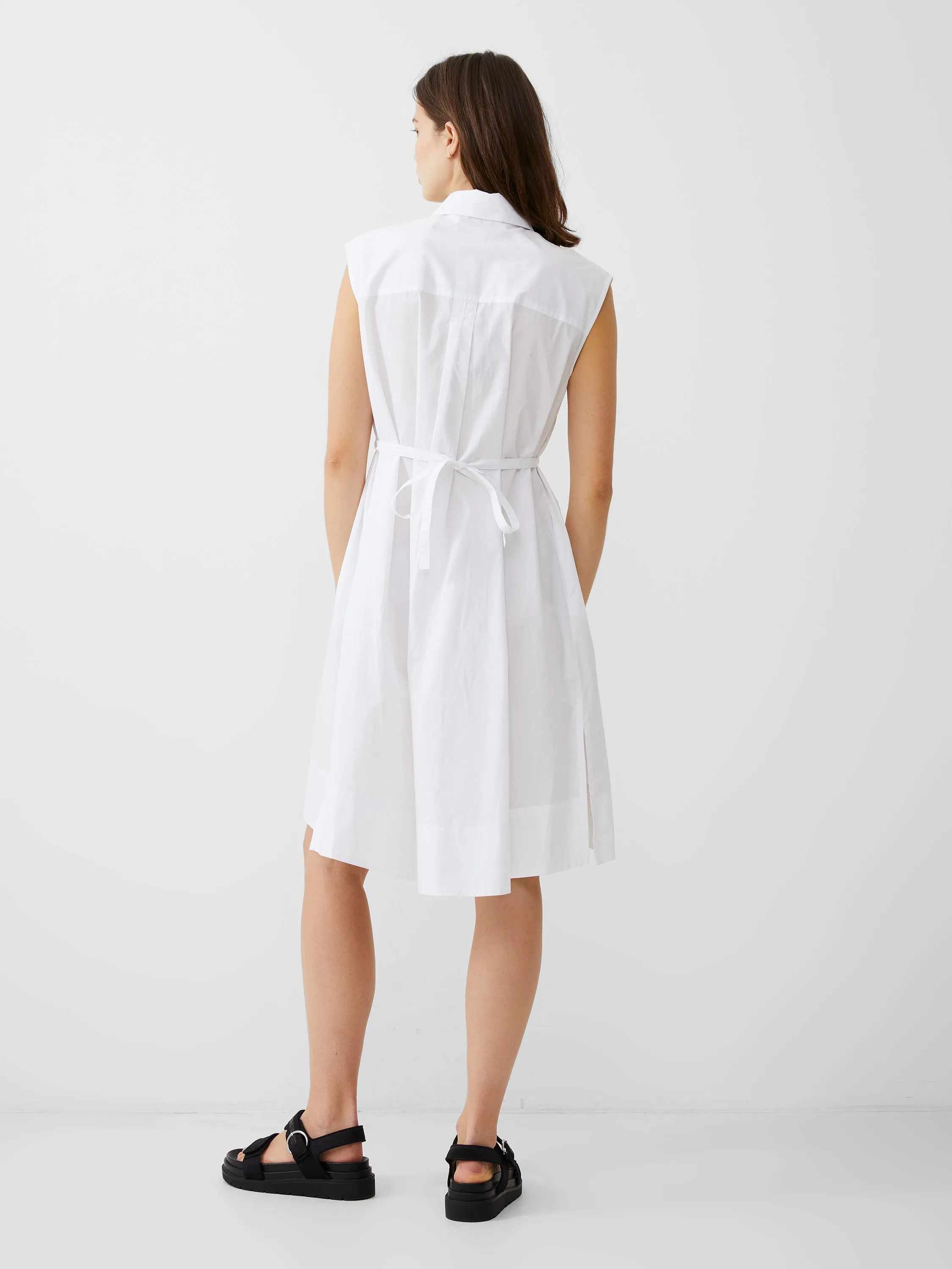 Poplin Shirt Dress