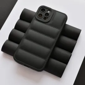 Quilted Phone Case - Black