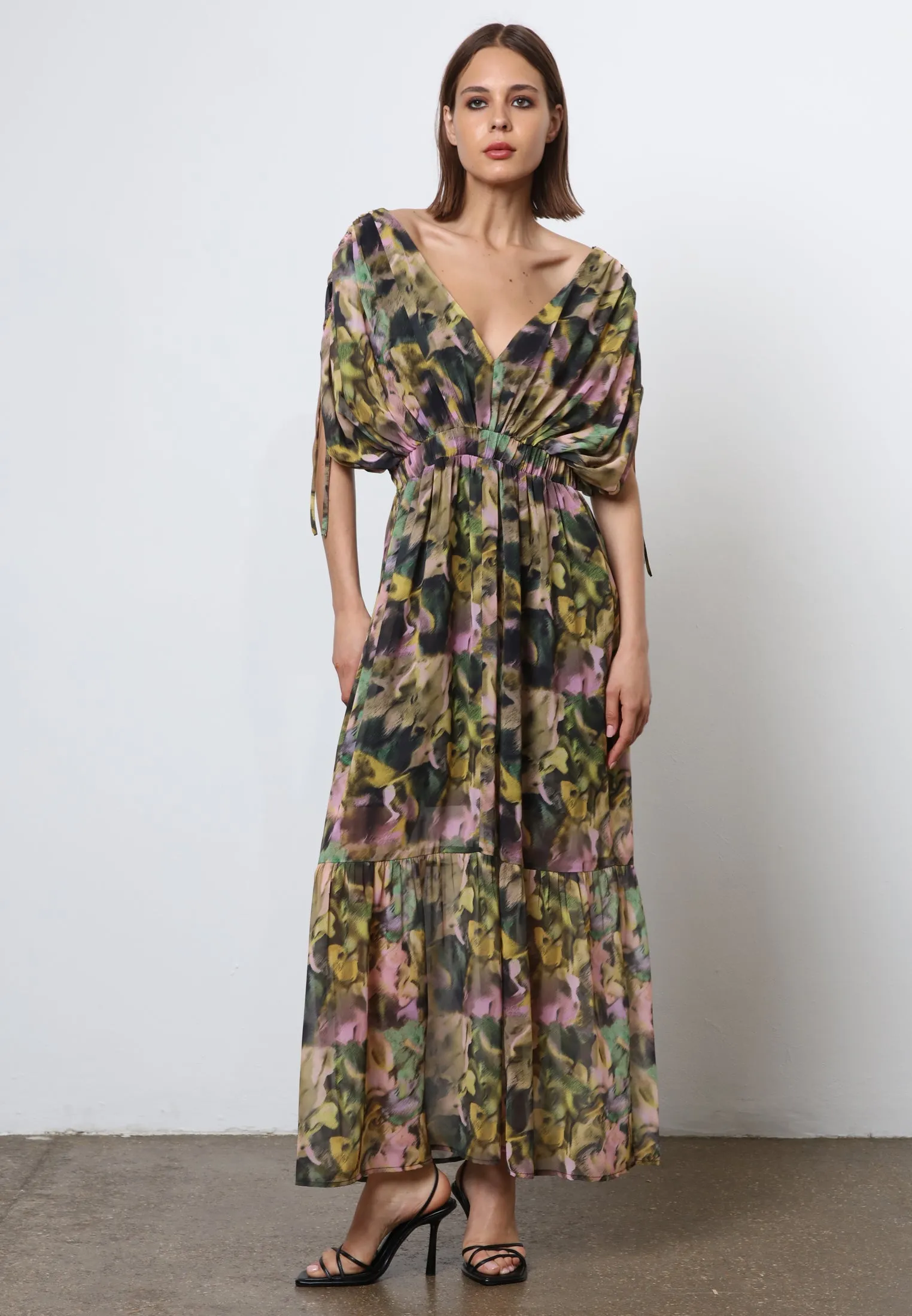 RADIANT MAXI DRESS OBSCURE YELLOW