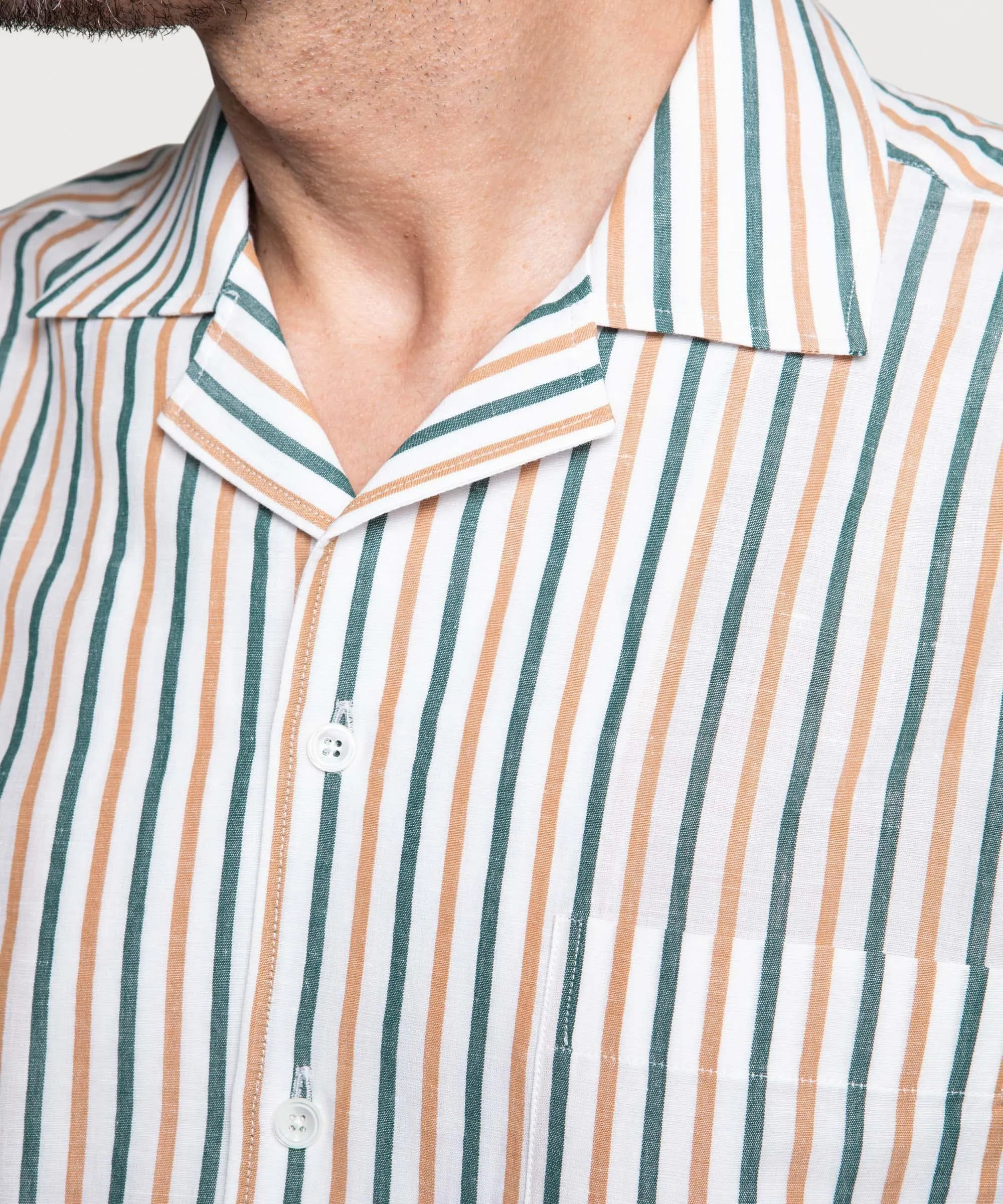 Striped Hawaii Shirt