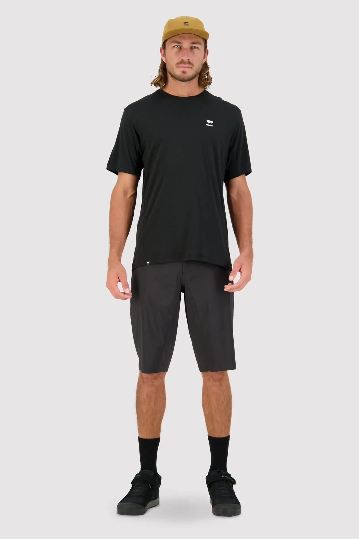 Tarn Merino T-Shirt - Black