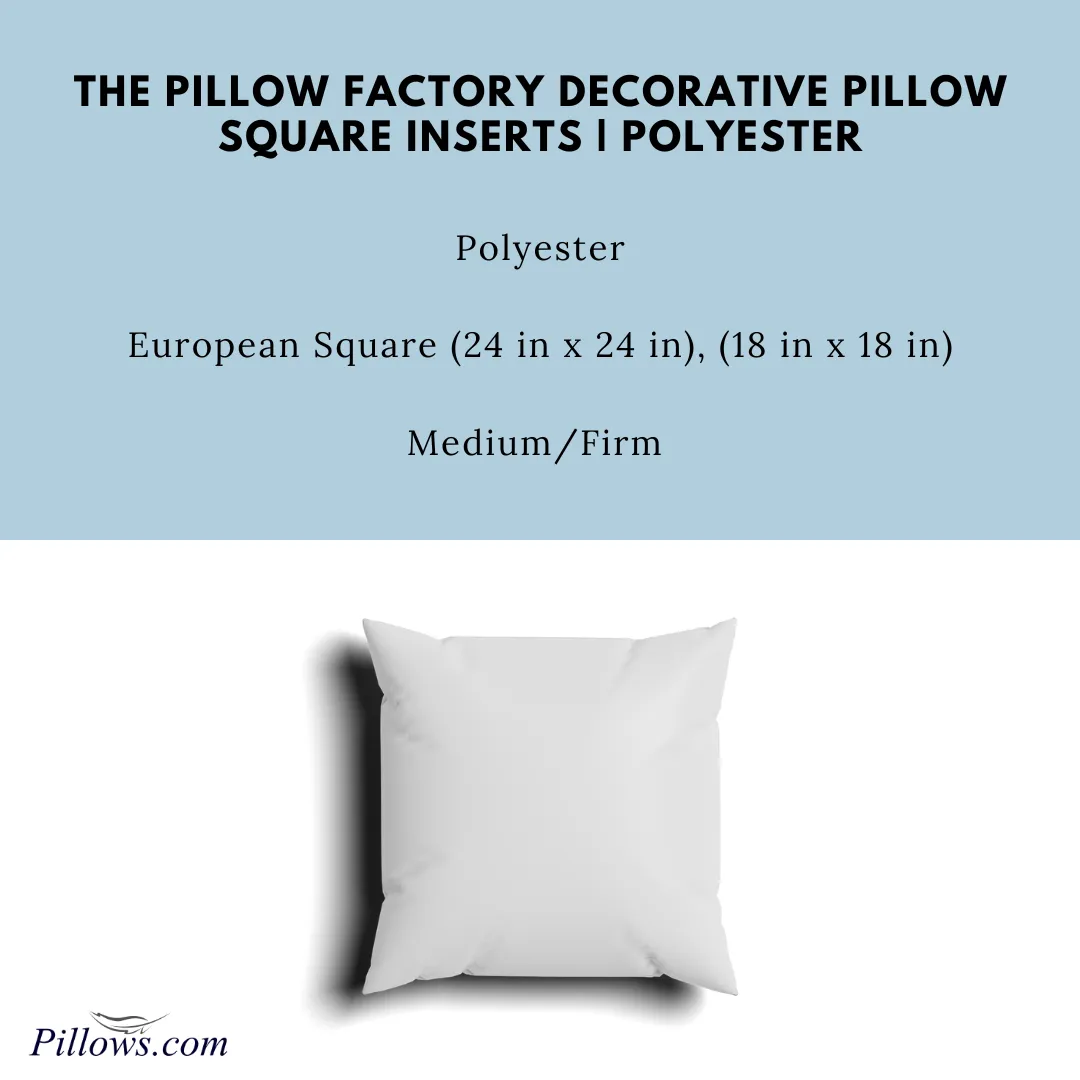 The Pillow Factory Pillow Insert | Polyester