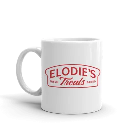 The Walking Dead Elodie's Treats White Mug